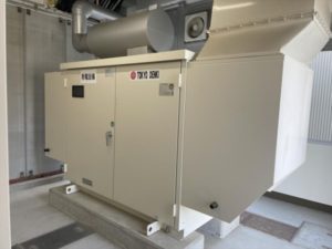 【新潟市】発電機負荷試験　(出力:48kVA/38.4kW　電圧:200V)