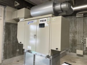 【新潟市】発電機負荷試験　(出力:27kVA/21.6kW　電圧:200V)